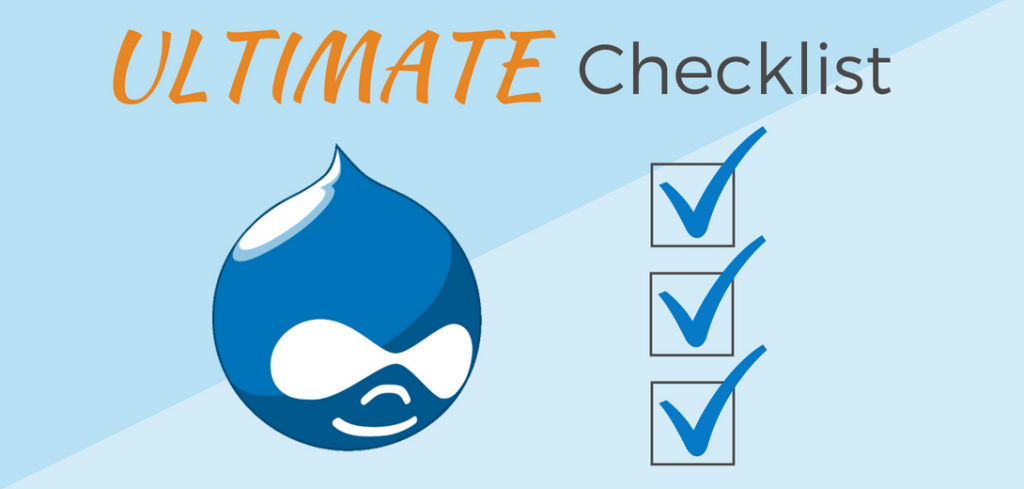 The Ultimate Drupal Checklist - Blog - Sevaa Group