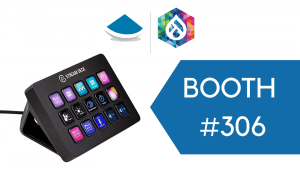 Enter to win Elgato stream deck at booth 306.